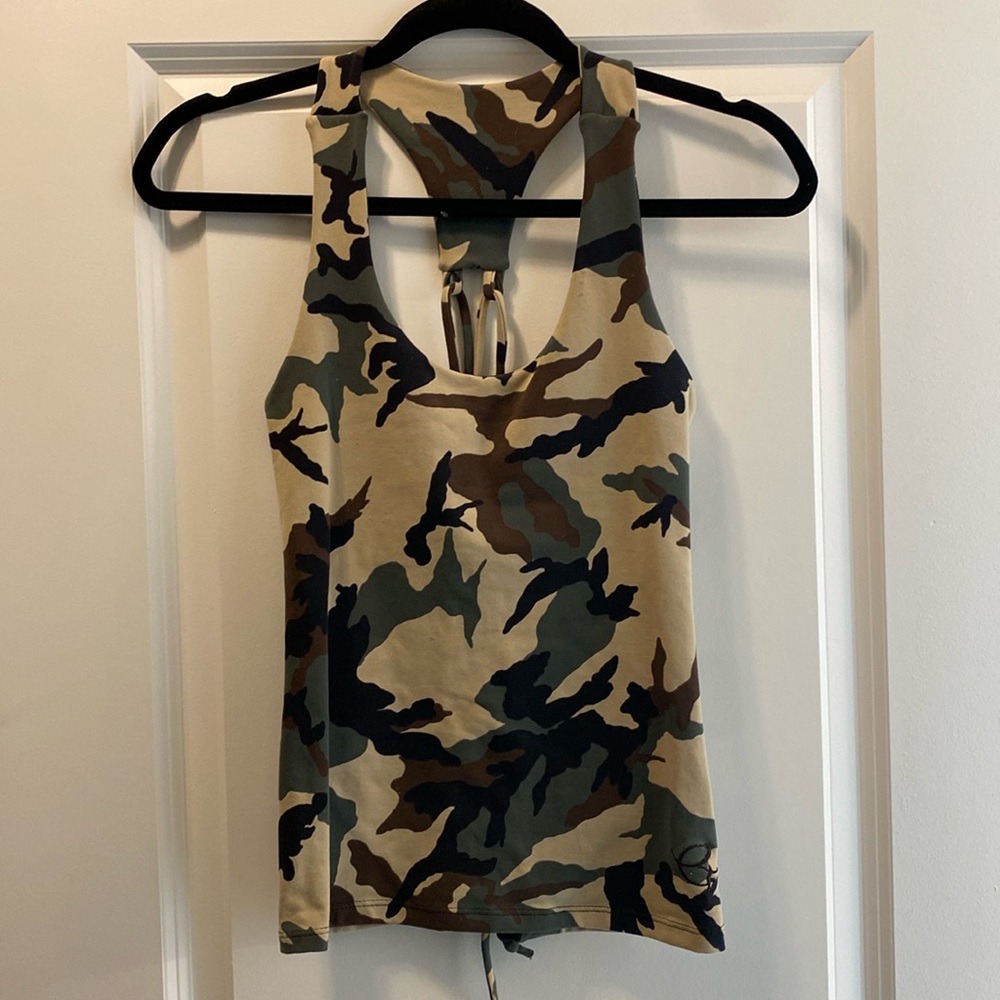 Camo tank top